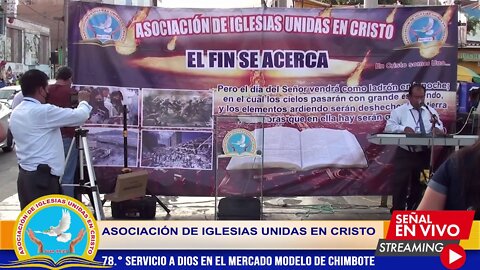 78.° SERVICIO A DIOS EN EL MERCADO MODELO DE CHIMBOTE