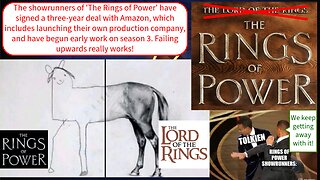 The Rings Of Power Creators Score 3-year Amazon Deal - Failing Up Never Looked So Good!