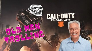 Call Of Duty Black Ops - Old Man Plays Hard Core Friendly Fire!