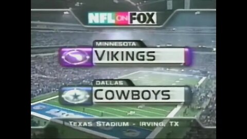 2000-11-23 Minnesota Vikings vs Dallas Cowboys