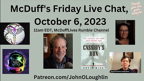 McDuff's Friday Live Chat, October 6, 2023