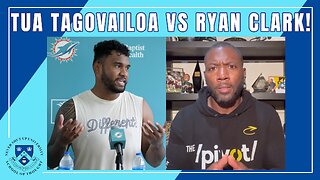 Tua Tagovailoa vs Ryan Clark! Pat McAfee Chimes in on the Action! You on Team Tua or Team Ryan?!