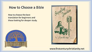 How to Choose a Bible