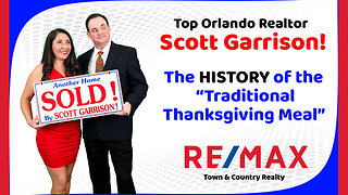 The History of the “Traditional Thankgiving Meal” | ReMax Realtor Scott Garrison