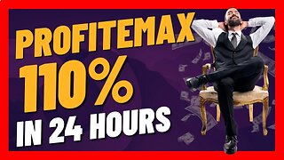 Profitemax Review | 112% In A Day? | Live Deposit