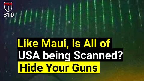 Evidence USA is being Scanned like Maui - Invasion Prep?