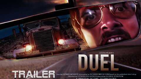 DUEL - OFFICIAL TRAILER - 1971