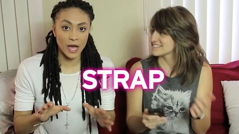 Why Do Lesbians Suck Strap-Ons?! | Arielle Scarcella & Ambers Closet