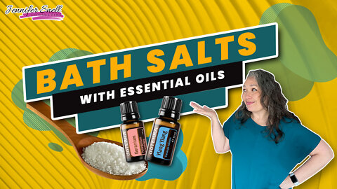 DIY: Easy Bath Salt Recipe with Essential Oils