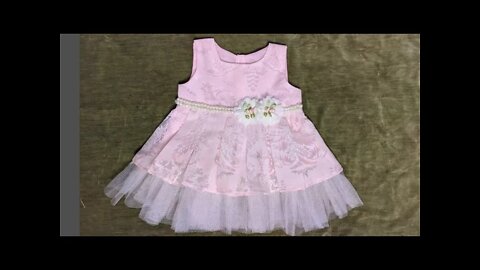 Baby frock cutting and stitching Ramadan special