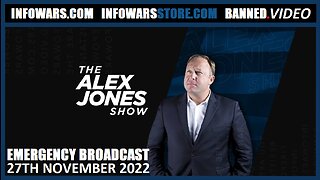 The Alex Jones Show - Biggest CCP Anti - Protest In Modern History - Sunday - 27/11/22