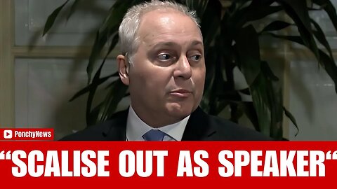 BREAKING NEWS: Steve Scalise QUITS Race for Speaker of The House!