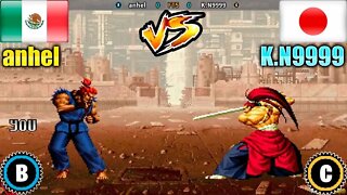SNK vs. Capcom: SVC Chaos Super Plus (anhel Vs. K.N9999) [Mexico Vs. Japan]
