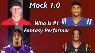 2023 NFL Fantasy Re-Draft Mock 1.0 EP. 39