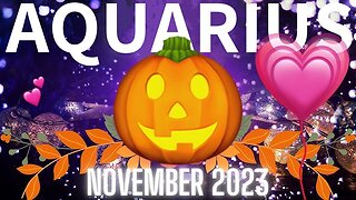 AQUARIUS ♒️ November 2023 💓 𝓛𝓸𝓿𝓮 𝓡𝓮𝓪𝓭𝓲𝓷𝓰