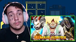 AKUMA NO MI TIPO ZOAN MAIS FORTES DE ONE PIECE