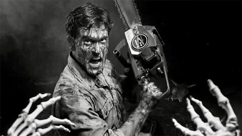 Bruce Campbell at Fangoria's Weekend of Horrors, 1990