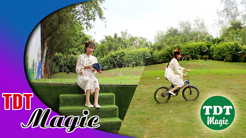Bicycle and Magic Girl | TDT Magic