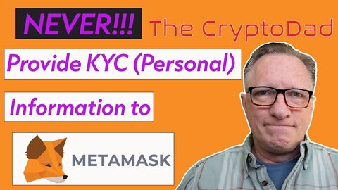 NEVER Provide KYC information or 12-24 Word Seed Phrases to MetaMask Support Scams