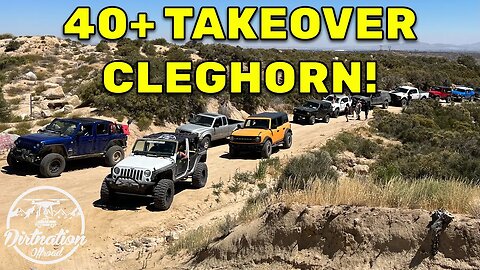 40+ Rigs Takeover Cleghorn! Toyotas, Jeeps, Land Rovers and Fords at Cleghorn Trail!