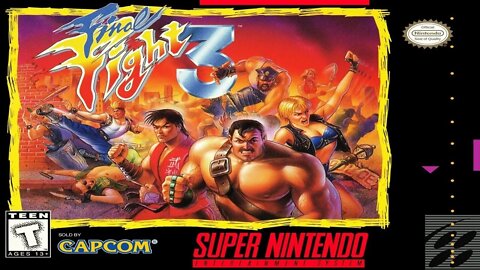 Final Fight 3 - SNES (Round 3 - Bus Stop)