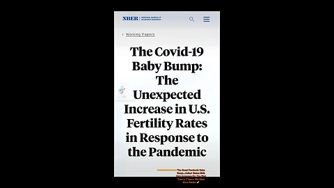 Baby Bump: The Unexpected Increase in U.S. Fertility Rates in Response to the Pandemic