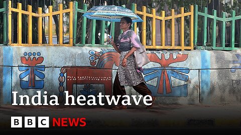 Delhi weather_ India's capital still under prolonged heatwave _ BBC News