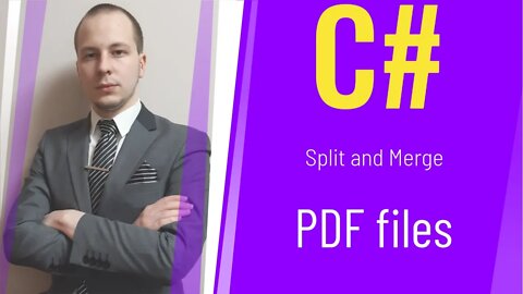 How To Split PDF File pages into separate files and merge them into a single file (PDFSharp)