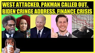 CORNEL WEST ATTACKED, DAVID PAKMAN IS WRONG, BIDEN ADDRESS, FINANCIAL CRISIS ALERT