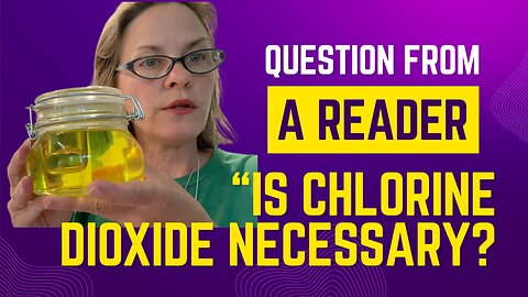 Is Chlorine Dioxide Necessary for the Parasite Protocol?