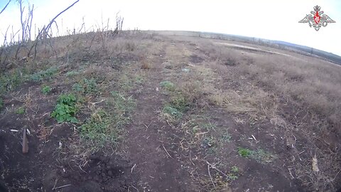 Footage of the work of Russian paratroopers against the AFU north of the city of Bakhmut.