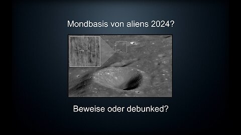 Mondbasis von aliens gefunden? - Beitrag von New York Post vom 09.04.2024
