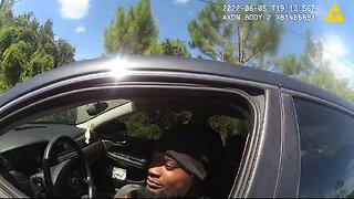 Body cam shows Darius Jermaine Ned Thomas Jr. being ticketed for loud music under new Florida law