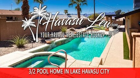 Lake Havasu City Pool Home *New Price* 3030 McCulloch Blvd N MLS 1022897