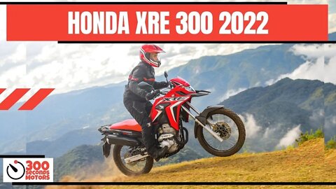 HONDA XRE 300 2022 new colors and graphics and all traditional quality