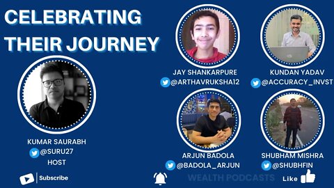 Celebrating Their Journey Hosted by Kumar Saurabh | Wealth Podcasts