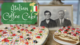 How to make La Famosa Torta Di Nonna Parete / My Grandmothers famous Coffee Cake