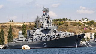 Ukraine Says It Seriously Damaged Russian Flagship