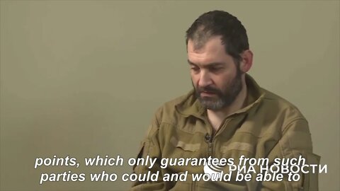 Testimony By Captured Ukrainian Colonel Dmitry Kormyankov, Chief Of Staff Of The 36th Marine Brigade