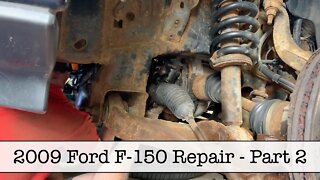 2009 Ford F-150 Repair - Part 2 - Removing the Rack and Pinion