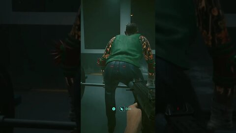 Well that’s one way to exit a building 😂 #cyberpunk2077 #playstation #videogames #shorts #gaming