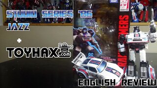Video Review for Studio Series 86 - Jazz with Toyhax Stickers
