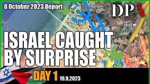 Operation Al-Aqsa Flood vs Operation Iron Swords - Israel-Hamas War SITREP Day 1