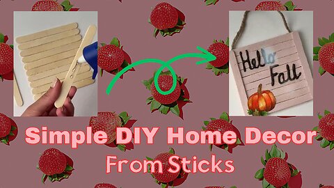 DIY Home DECOR - Handmade Simple way