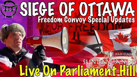 🔴LIVE ON PARLIAMENT HILL: FREEDOM CONVOY CANADA TRUCKERS UPDATES -JeanClaude@BeyondMystic