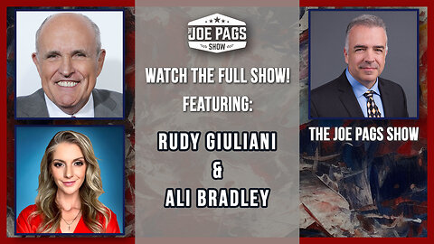 The Joe Pags Show 1-5-24 - Rudy Giuliani and Ali Bradley Join!