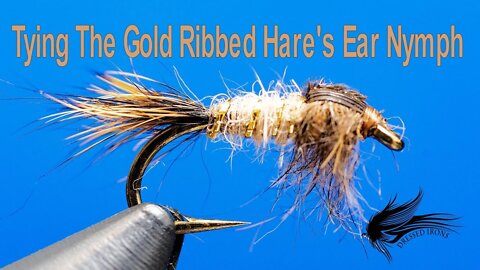 Tying The Gold Ribbed Hare's Ear Nymph - Dressed Irons