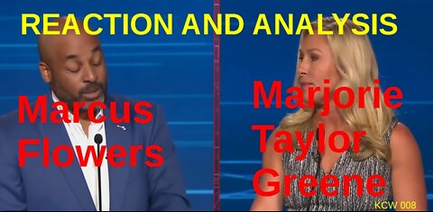 Analyzing the congressional debate between Marcus Flowers and Marjorie Taylor Greene - KCW_008