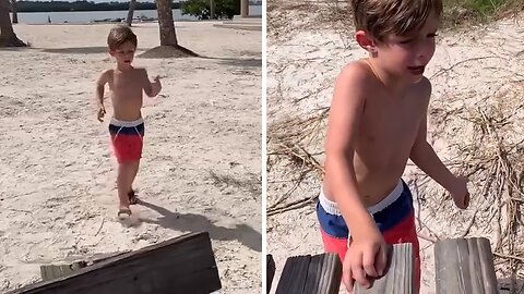 Kid Clearly Explains Obvious Reason He Can't Catch Seagulls