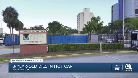 3-year-old boy dies in hot car in Miami Gardens